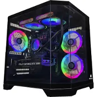 Nitropc Gaming-Desktop-PC Avancé - Intel Core i5-12400F, NVIDIA GeForce RTX 3050 8 GB, 16 GB RAM, 1 TB SSD, Windows 11 Pro