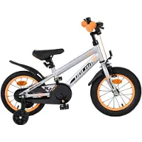 Volare Rocky Kinderfahrrad 14 Zoll, Grau