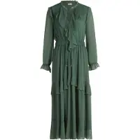 Vera Mont Cocktailkleid mit Volant in Evening Green | Gr.: 42