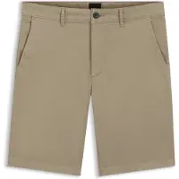 BOSS für Herren. 50536723 Short Chino Slim beige (30), Lässig, Baumwolle