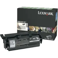 Lexmark X65x High Yield Return Program Print Cartridge, Schwarz