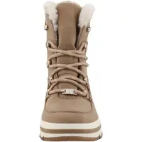 Tom Tailor Damenschuhe Schnürstiefel Braun Freizeit
