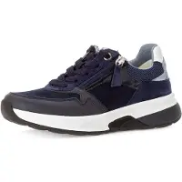 Rollingsoft Keilsneaker, Freizeitschuh, Halbschuh, Schnürer mit gepolstertem Schaftrand