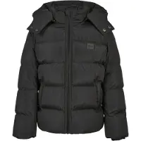 Urban Classics Winterjacke "Herren Boys Hooded Puffer Jacket" 1 Stk. tlg. mit Kapuze