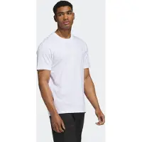 Adidas T-Shirt PERFORMANCE "UNIFARBENES", Herren, Gr. XXL, weiß, Obermaterial: 100% Baumwolle, Shirts T-Shirt