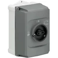 ABB IB132-G Isolierstoffgehäuse grau/schwarz, IP65, 3fach abschließbar 1SAM201911R1010