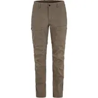 Fjällräven - Women's Abisko Hybrid Trail Trousers Zip-Off - Trekkinghose Gr 50 braun