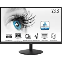 MSI Pro MP242A, 60,5 cm (23.8"), 1920 x 1080 Pixel, Full HD, 5 ms, Schwarz