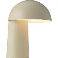 Design For The People LED-Akkutischleuchte Faye Portable, beige, dimmbar, USB
