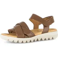 Gabor Riemchensandale, Sommerschuh, Keilsandalette, Bequemschuh mit Klettverschluss