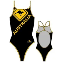 Turbo Australia Kangaroo Signal Badeanzug