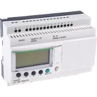 Schneider Electric SPS-Steuerrelais, Zelio Logic, kompakte Ausführung, 20 E/A, 24 VDC, Display, Relaisausgänge SR2A201BD