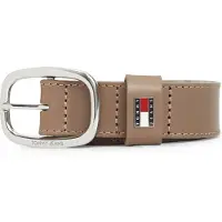 Tommy Hilfiger Oval 3.0 Belt Dusty Brown Größe: 95 | Gürtel Outlet | Damen | Braun