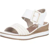 Remonte Sandalette "ELLE-Collection" Sommerschuh, Sandale, Bequemschuh mit Klett unter der Zierschnalle