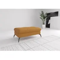 Sit&More Polsterhocker SIT & MORE "Amica", gelb (curry), B:102cm H:47cm T:69cm, Hocker, Polsterhocker, mit Stauraum