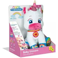 Clementoni Einhorn Silverbelle interaktives Plüschtier