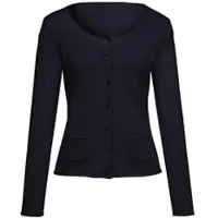 Peter Hahn Cardigan aus 100 % Kaschmir blau, 42