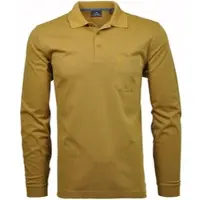 Ragman Longshirt , Herren, Gr. 3XL (64/66), gelb (curry, 508), Baumwollmischung, ohne Ausschnitt, Shirts Longshirt