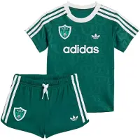 Adidas Trainingsanzug ORIGINALS "DISNEY TRIKOT-SET", Kinder, Gr. 68, collegiate grün, weiß, Obermaterial: 100% Polyester, Sportanzüge Trainingsanzug