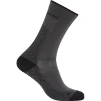 Icebreaker Socken Merino Hike+ Ultralight Crew Damen Obsidian / Black-Schuhgröße 41 - 43