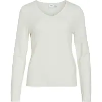 Vila Viril V-ausschnitt Strickpullover