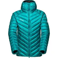 Mammut Broad Peak IN Hooded Jacket Men, Daunen Jacke Herren - deep teal-black/XL