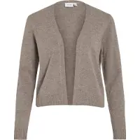 Vila Viril Kurzer Offener Strickjacke