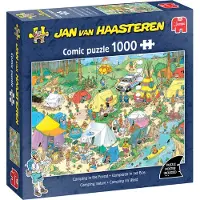 Plenty Gifts Jan van Haasteren - Camping im Wald (1000 Teile), 1000 Stück(e), Landschaft, 15 Jahr(e)