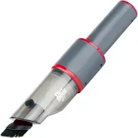 Dunlop Akku Staubsauger 12V – Handstaubsauger mit Bürste und Fugendüse – Autostaubsauger mit Zigarettenanzünderanschluss – Handsauger mit 3000Pa Saugleistung – Schwarz/Gelb