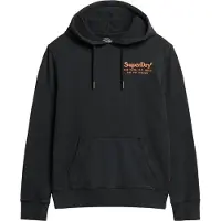 Superdry für Herren. M2013690A Tonal Venue Sweatshirt schwarz (S), Lässig, Baumwolle