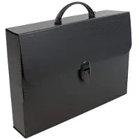 Favorit - Zeichnen von Koffern jede Linie 375x270x80mm schwarz | Außenschachtel ein 6 Stück