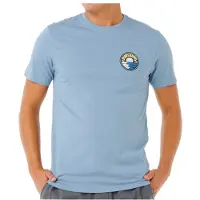Rip Curl RipCurl Pacific Rinse Stacked Tee faded denim (4737) S
