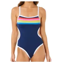 Rip Curl - Women's Surf Stripe Cheeky One Piece - Badeanzug Gr XS blau