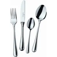 Picard & Wielpütz Solingen Besteck-Set "Ancona", silber (silberfarben), 24 Stk., Chromnickelstahl 18/10, PICARD & WIELPÜTZ SOLINGEN, Essbesteck-Sets, Besteck-Set, Made in Germany