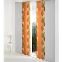 Wirth Schiebegardine "MAREK" Gr. 3, orange (terra), B:60cm H:225cm, Polyester, Gardinen, Schiebegardine