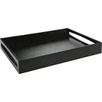 Leopold Vienna Tablett MDF Schwarz 47,5 x 35 cm