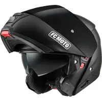 FC-Moto G-376 Klapphelm, schwarz matt, XS (53/54)