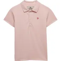 Superdry für Damen. W6012208A Polo Heritage Slim Fit rosa (S), Lässig, Baumwolle, Langarm