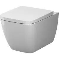 AM.PM Hänge-WC spülrandlos Aquaspin Toilette inkl. WC Sitz mit Softclose Absenkautomatik