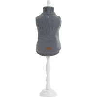 Croci C7174205, Hund, Pullover, Universalgröße, Grau, Stoff, jede Rasse