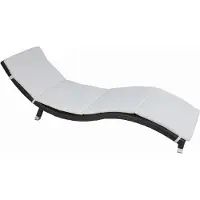 Garden Pleasure Sonnenliege Caracas braun Aluminium