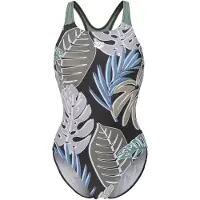 Arena - Women's Forest Swimsuit Swim Pro Back L - Badeanzug Gr 34 grau