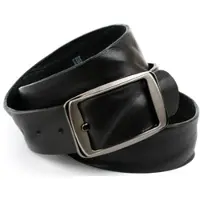 Anthoni Crown Ledergürtel , Herren, Gr. 100, schwarz, Leder, unifarben, Gürtel Ledergürtel, pflanzlich gegerbtes Leder