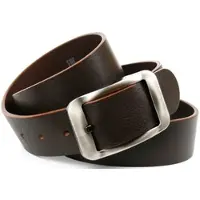 Anthoni Crown Ledergürtel , Damen, Gr. 90, braun, Leder, unifarben, Gürtel Ledergürtel, Hochwertiger Denim-Gürtel