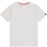 Alpha industries T-Shirt "DTM Alpha T-Shirt", Herren, Gr. XXL, grau (pastel grau), Obermaterial: 100% Baumwolle, Shirts T-Shirt