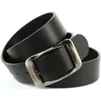 Anthoni Crown Ledergürtel , Damen, Gr. 90, schwarz, Leder, unifarben, Gürtel Ledergürtel, Hochwertiger Denim-Gürtel