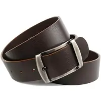 Anthoni Crown Ledergürtel , Damen, Gr. 90, braun (dunkelbraun), Leder, unifarben, Gürtel Ledergürtel, Vollleder Jeansgürtel in dunkelbraun