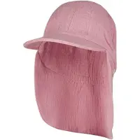 Sterntaler - Kid's Schirmmütze Nacken Musselin - Cap Gr 47 cm rosa