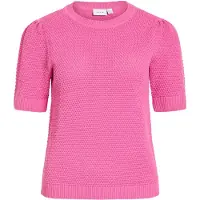 Vila Kurzärmeliges Strickoberteil
