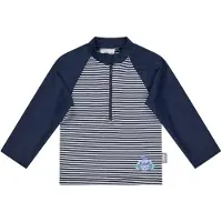 Sterntaler - Kid's Badeshirt Langarm Hai - Lycra Gr 92 blau/grau